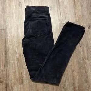 Gap Real Straight Black Cords Sz 28 Tall